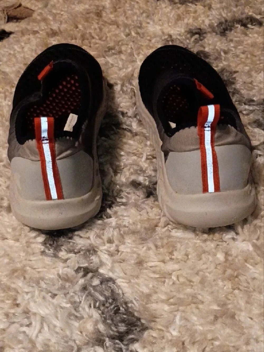 Kids Black and Red Rugged Shark Swim Shoes